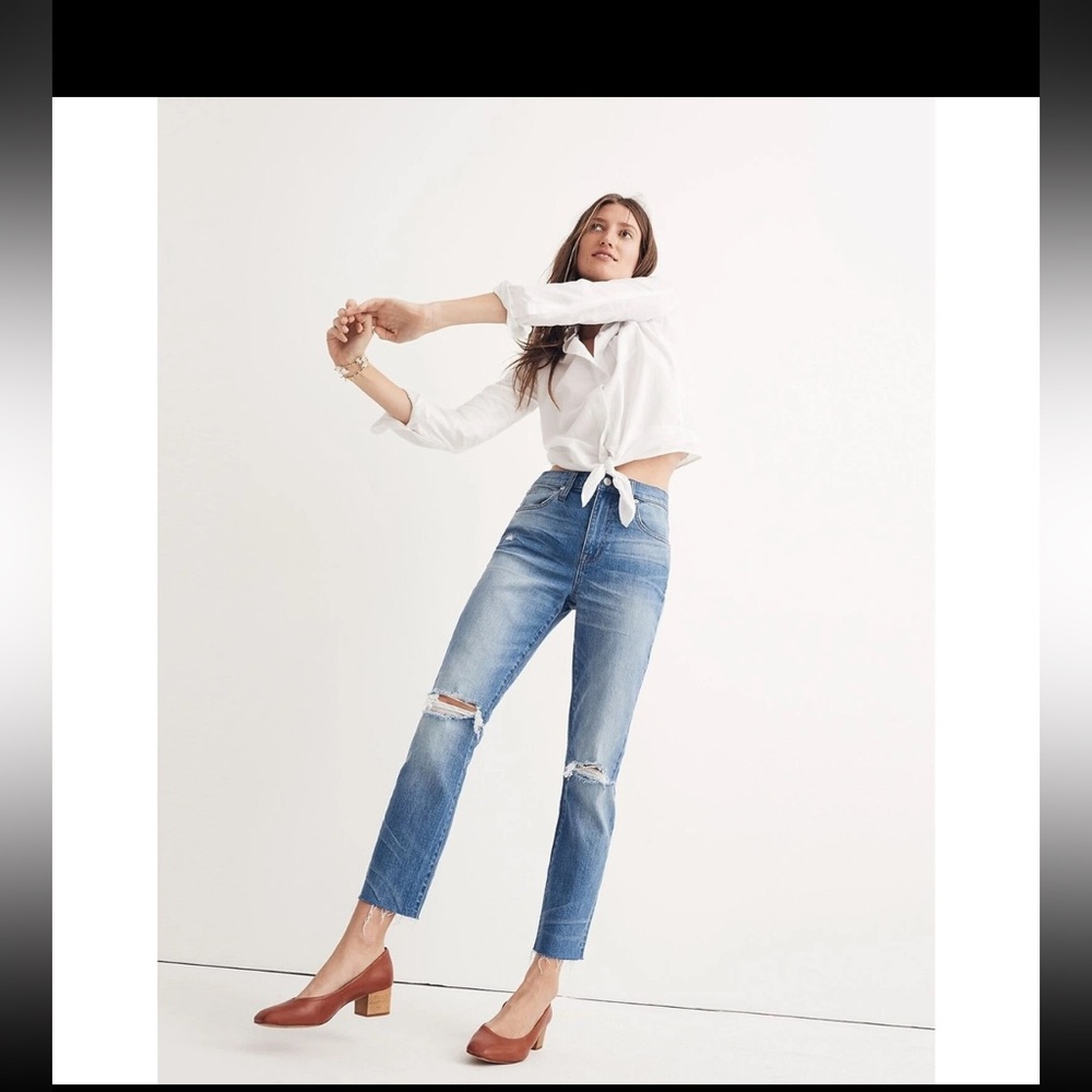 Madewell The High Rise Slim Boyfriend Jeans - 30